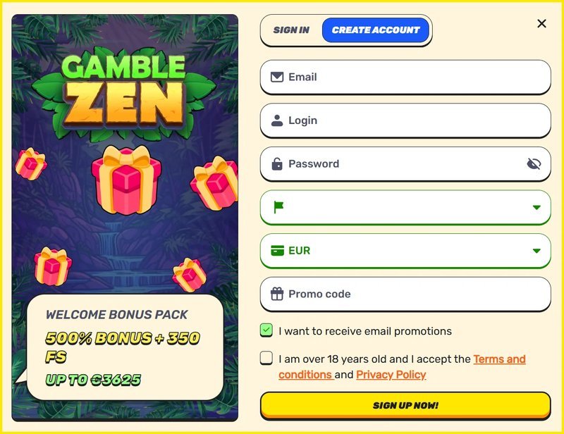 Finish the Day with a Winning Streak at GambleZen Casino UK